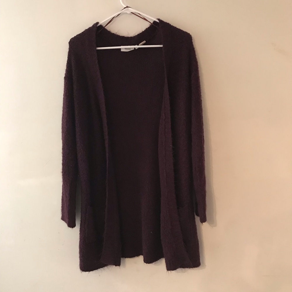 Maroon Cardigan